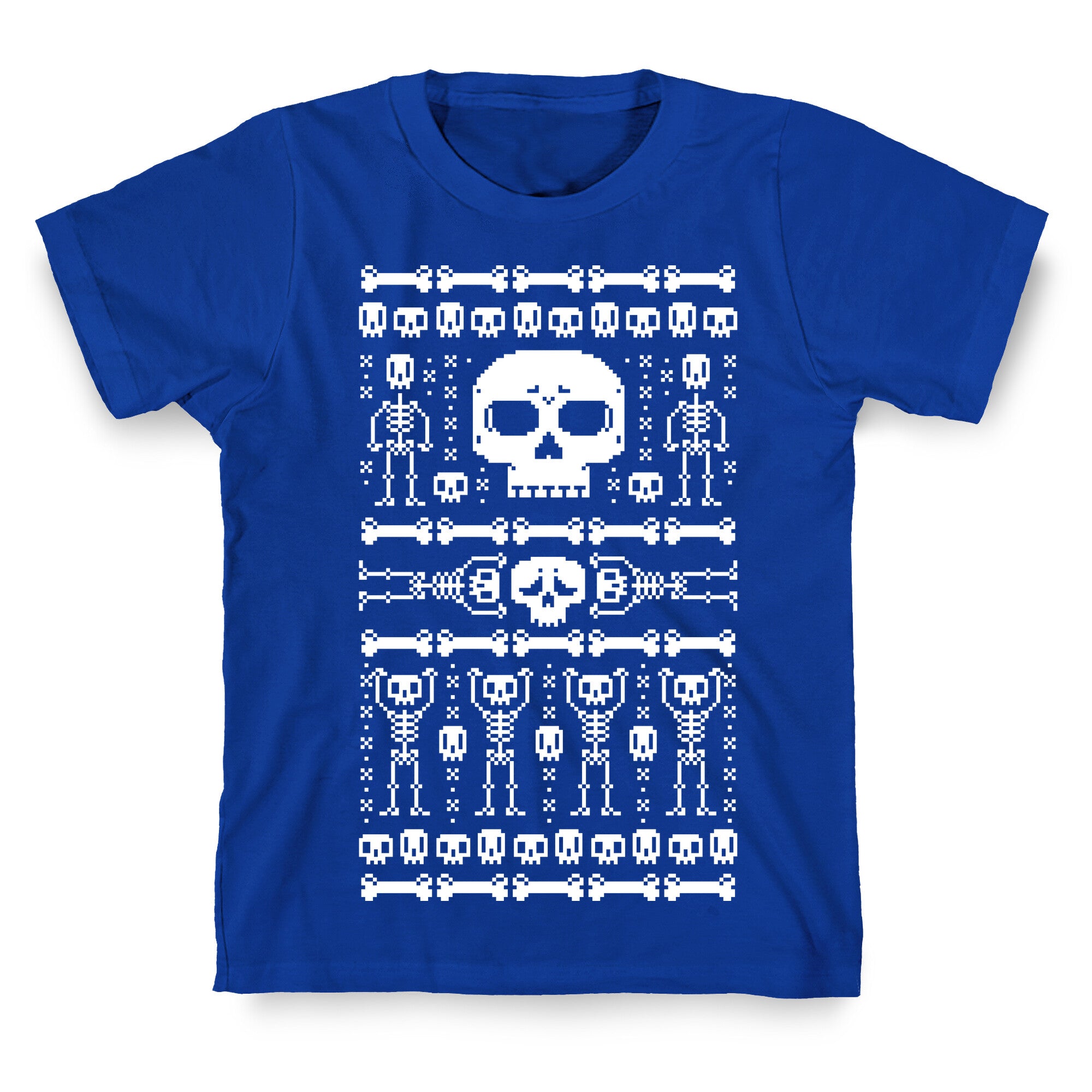 Ugly Skeleton Sweater T-Shirt